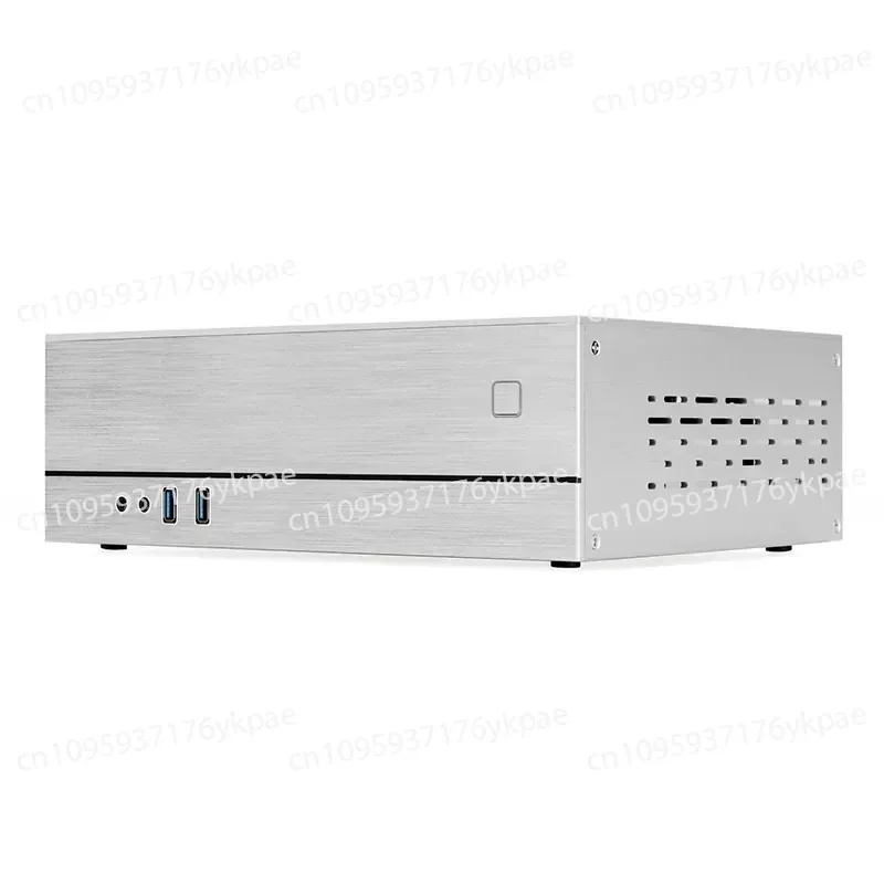 A02 Aluminum Shell Iron Architecture Chassis HTPC Horizontal ITX Mini Chassis, Half-height Graphics Card