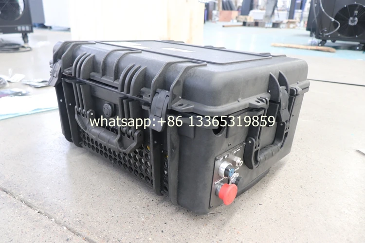 High Quality Luggage Style 200W/300W JTP Pulsed Portable Hand-held Laser Cleaner Laser Cleaning Machine