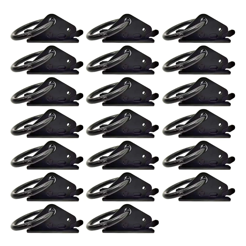 

H3CE, 20 шт., оцинкованные электронные гусеничные зажимы, грузовые анкеры, крепежное решение для прицепов грузовых прицепов, грузовых стяжек, транспортной промышленности