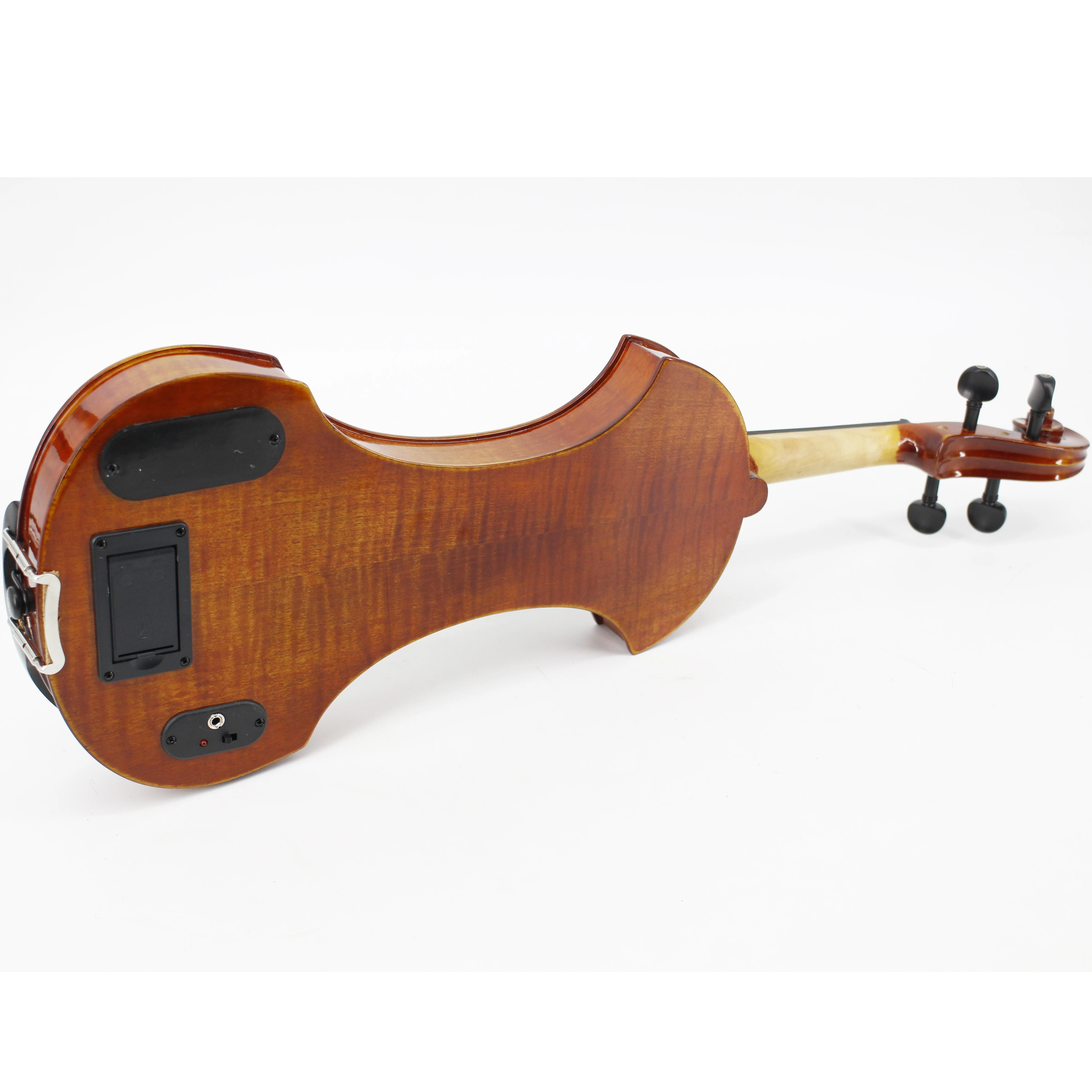 4/4 Size With Case Bow Strings For Beginner Students Advanced Solid Wood Electric Violin with Case Bow