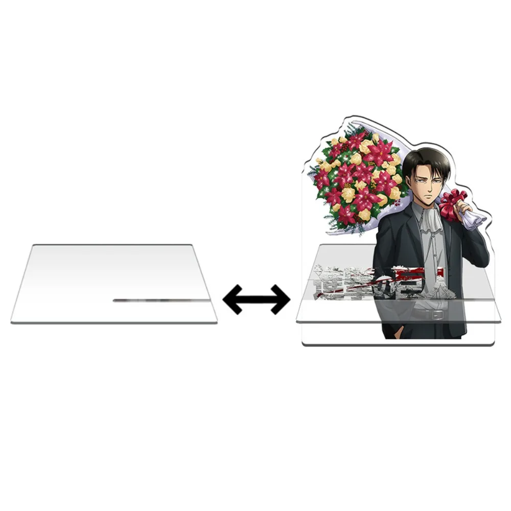 Anime periférico suporte do telefone ornamento criativo e prático suporte acrílico figura modelo bens para meninos meninas assistir vídeos ferramenta