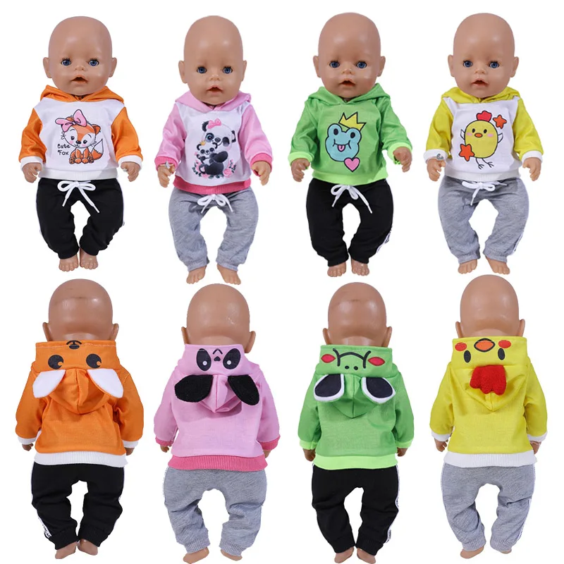 43 Cm Reborn Baby Doll Sweater 17 Inch Baby Dolls Coat Children Girl Gifts Doll Jacket