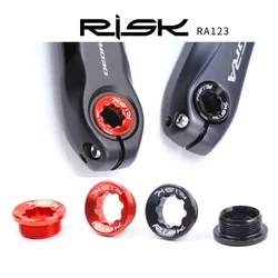 Bicycle Crank Arm Fixing Bolt For Shimano HollowTech-II Cranksets CNC M20x8mm Road MTB Bike Crank Cover Chainwheel Screw