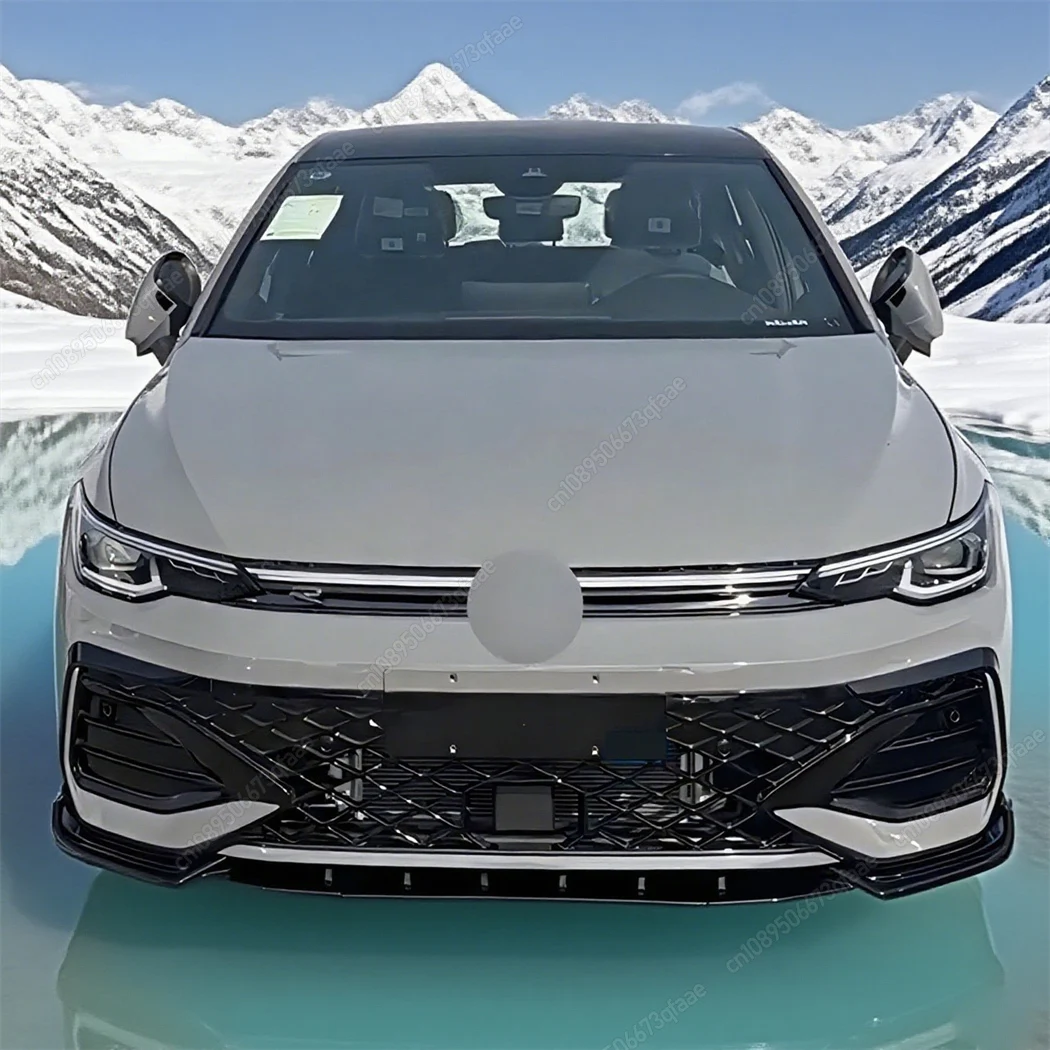 

Передний бампер автомобиля, сплиттер, спойлер, диффузор, дефлектор для VW Golf 8.5 MK8.5 GTI Rline 2024-2025 + Bodykits Tuning Black