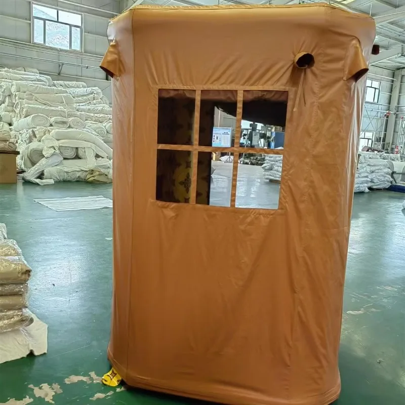 2025 بالجملة دبي فاخر 2*2 متر خيمة قابلة للنفخ مقاوم للماء شاطئ التخييم في الهواء الطلق قماش خيمة