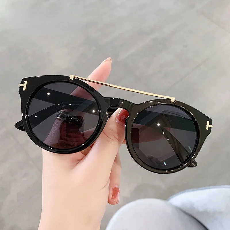 Goggle UV400 Sunglasses for Men Women Fashion T-shaped Rays Brand Designer Driving Sun Glasses 2021 New Shades female Vintage