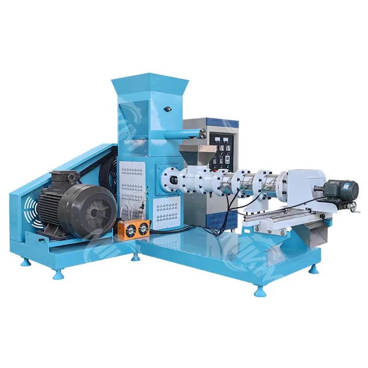 

Tilapia Fish Food Production Machinery Plant Floating Fish Pellet Production Line Machines Equipment