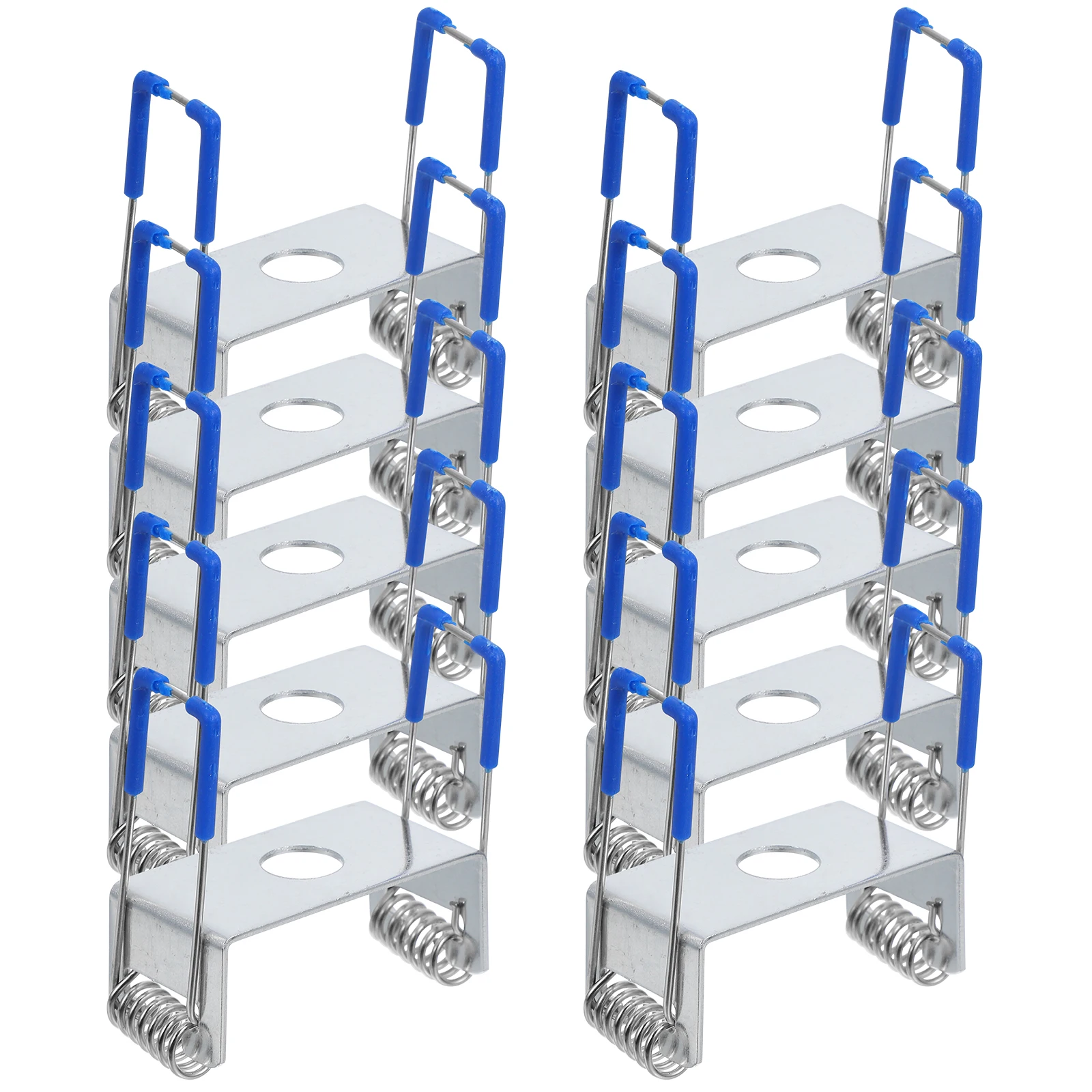 

10pcs Downlight Panel Lamp Spring Clips Led Lighting Accessories Securing Clamps For Ceiling Lamps Recessed Lighting Tools