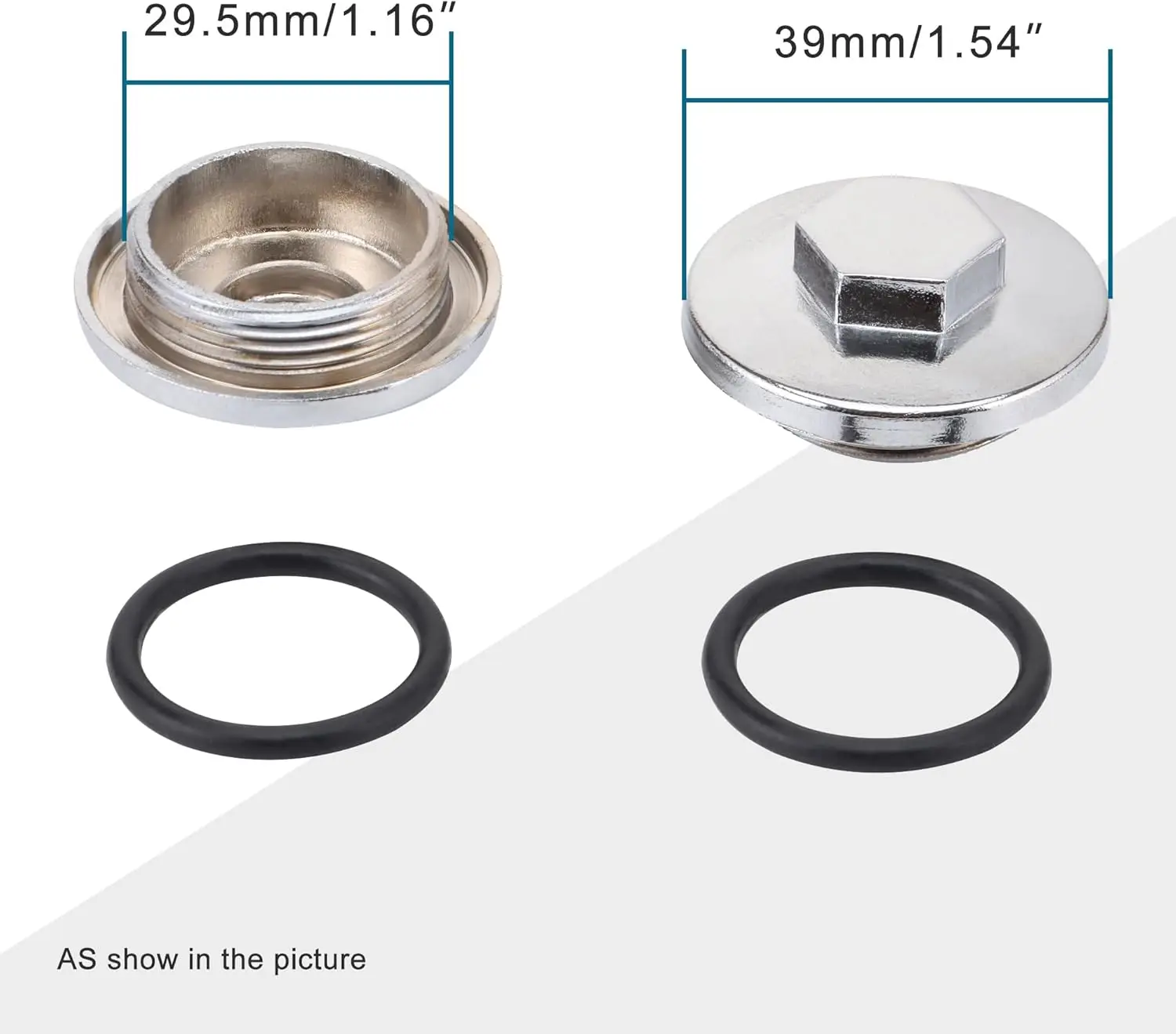 Valve Tappet Cover 30mm for 4 Stroke 50cc 70cc 90cc 110cc Scooter ATV Quad Pit Dirt Bike Go Kart Motorcycle