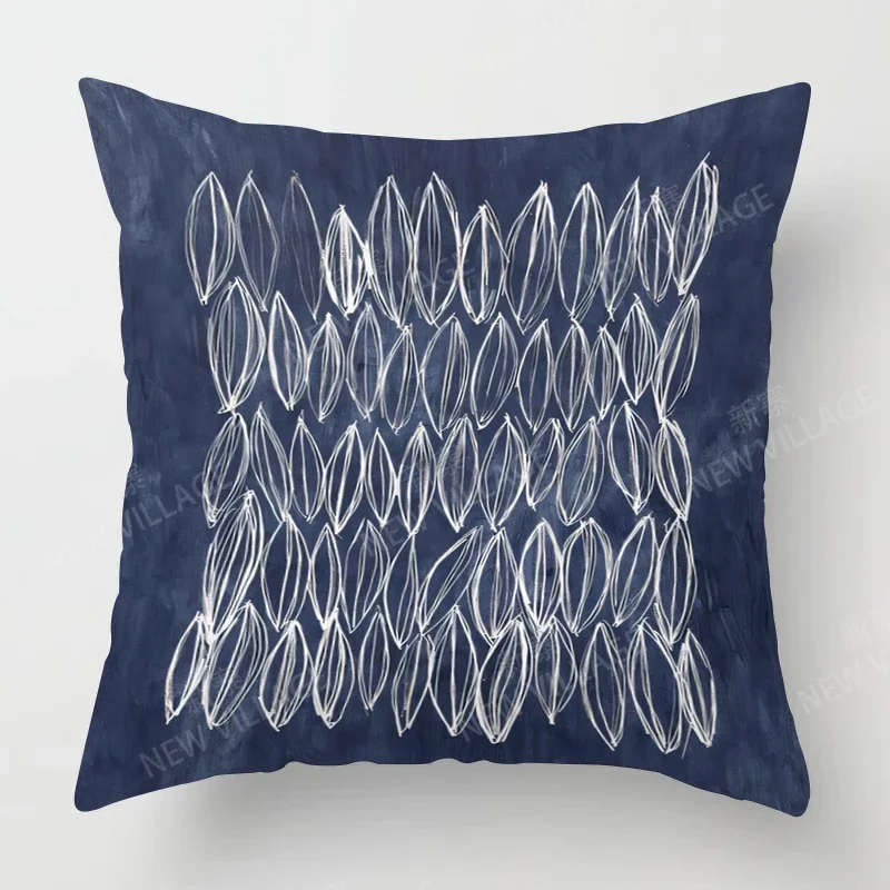 Home living room fashion decoration cushion covers linen throw pillow covers45*45 pillowcase 40x40cm 50x50 45x45 image 4