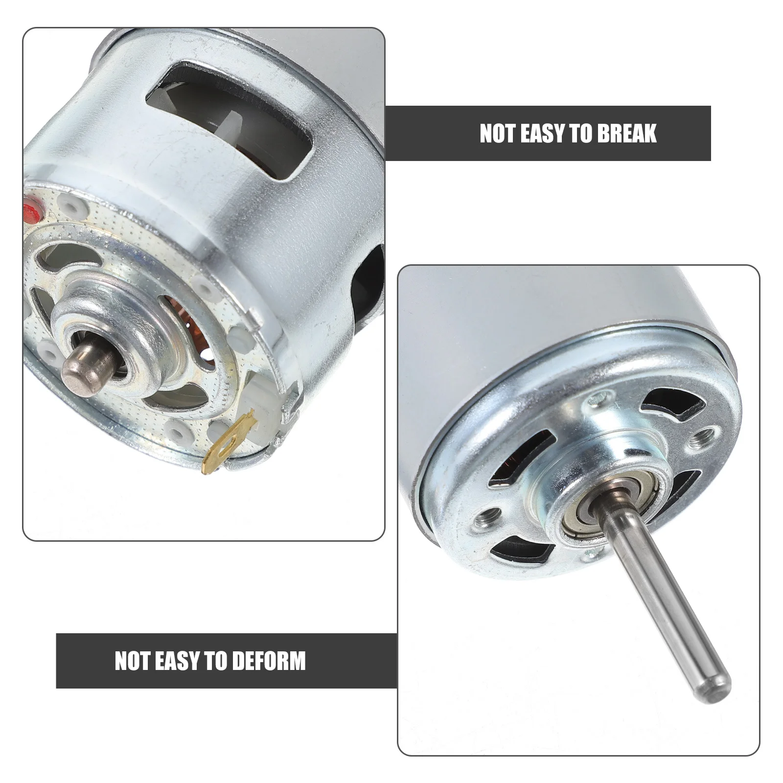 

Dc Motor 24V 775 Mini Electric Gear Motor High Torque Bearing Shaft for DIY Electronics Machinery Rc Car Projects