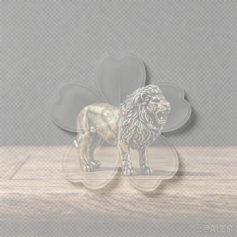 Brass Lion Figurine Vintage Antique Finish Exquisite Detailed Carvings for Home Dining Room Sideboard Decor Collectible Gift