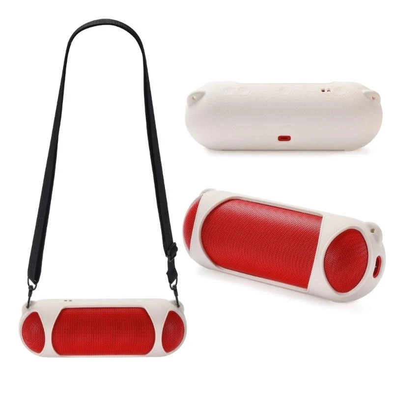 

E56B Silicone Case Sleeve Skin Portable Travel Carrying Protective Cover for Bluetooth-compatible Loudspeaker