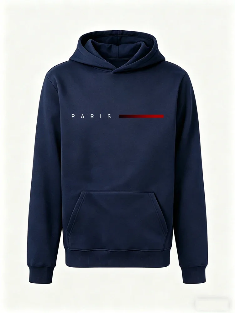 2026 New Men's Tracksuit Print Casual Hooded Sweatshirt Outdoors Sports Jogging Man Clothes Autumn Winter Single Hoodies Pants view 5