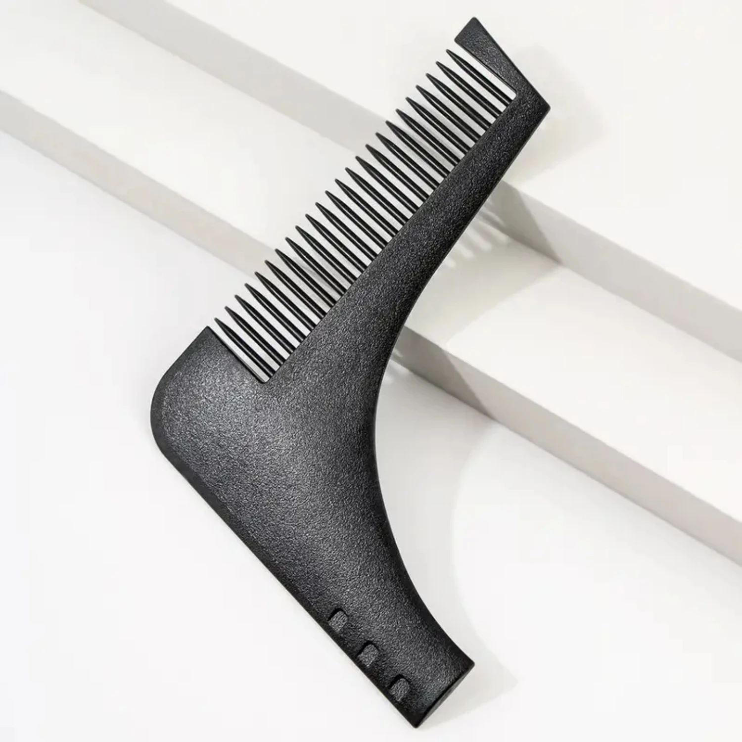 Stylish Must-Have Essential Men's Beard Shaping Comb for Precise Grooming and Maintenance - Achieve Perfectly Trimmed Facial Hai