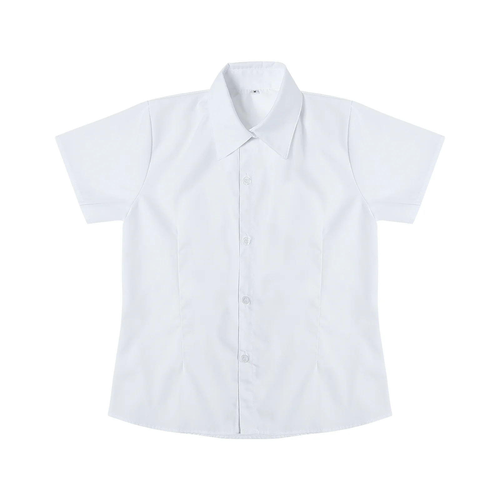 Jk camicia a maniche corte stile giapponese uniforme scuola ragazze camicie bianche estate autunno