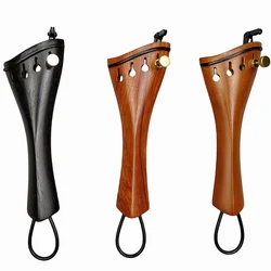 Modelo de arpa hueca para violín, pieza trasera con Finetuner Gut, soporte de cuerda para violín 4/4, tamaño completo