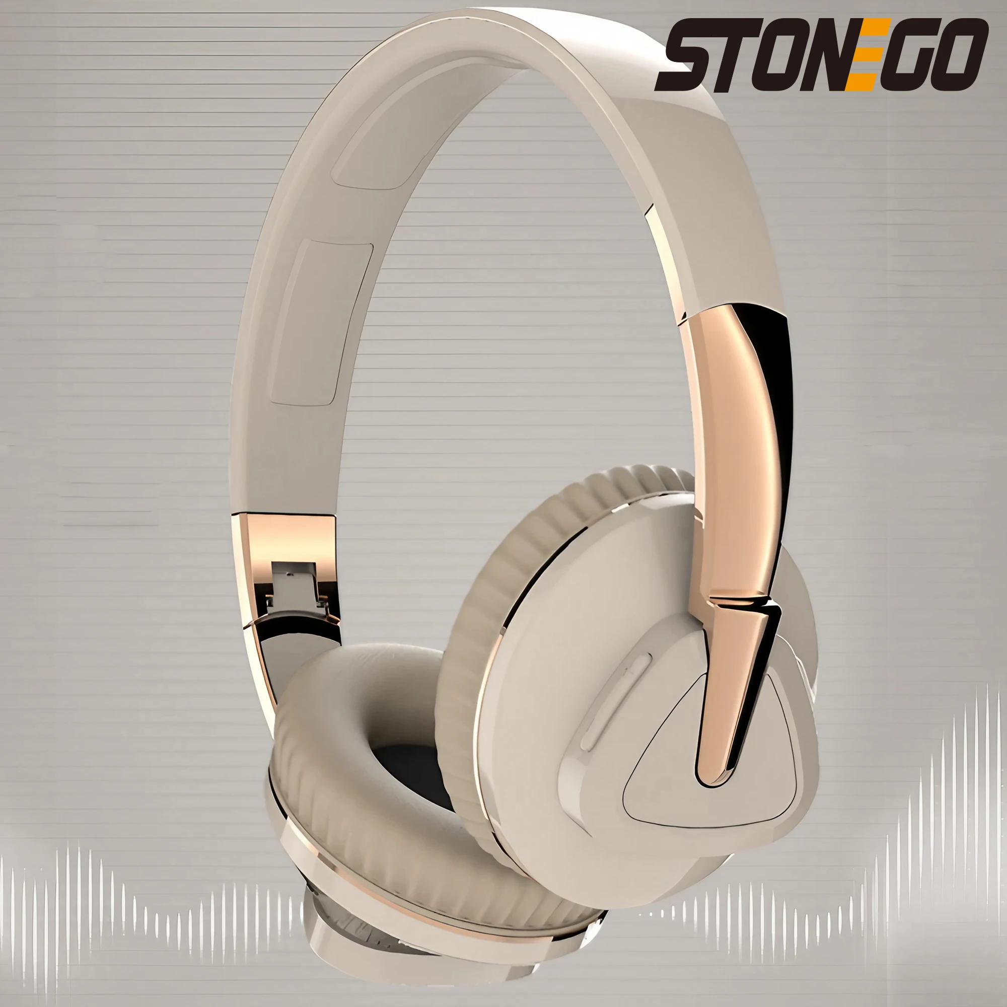 9D Surround Sound Wireless Headphones, Deep Bass, Wired Option, Foldable Design, Type-C Port, Four Colors Available