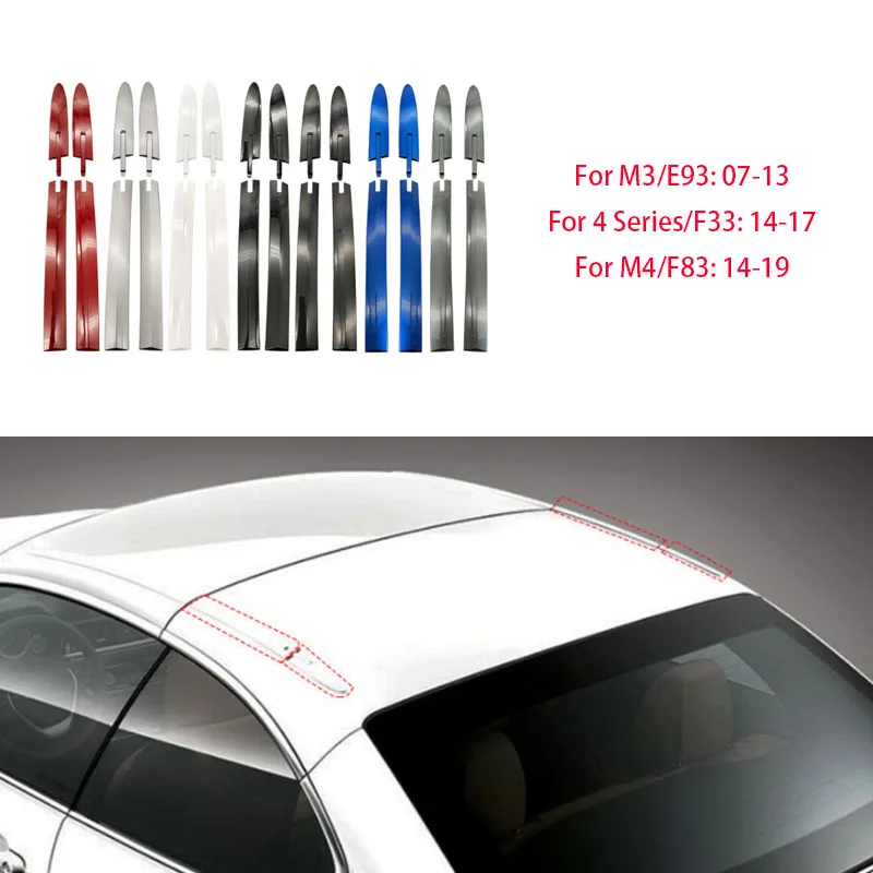 سيارة اليسار اليمين المفصلي يغطي لسيارات BMW سقف للتحويل قطاع الكسوة ملحق لسيارات BMW M3 M4 سلسلة 420 430i لسيارات BMW E93 F33 F83
