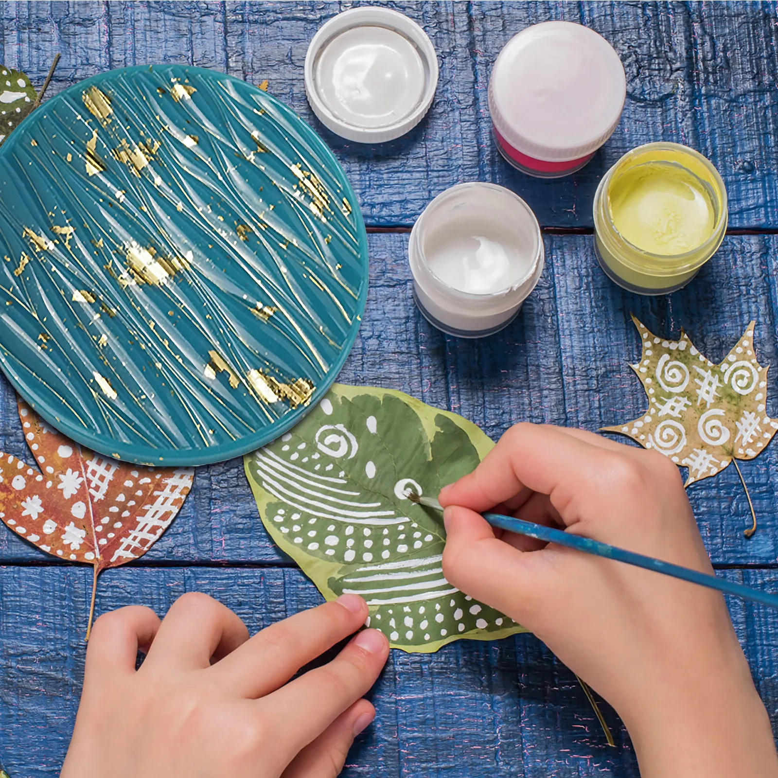 

Crystal Epoxy Mold Big Wave Flexible Silicone DIY Coaster Tray Making Mold for Decorative Crafts Cup Mat Casting Molds