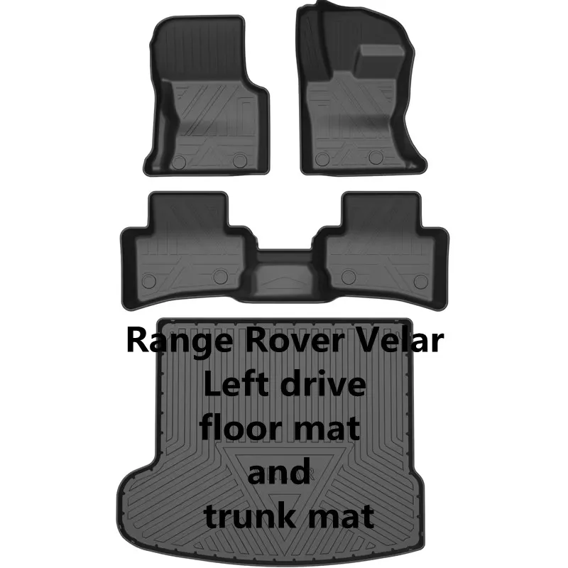 Utilizzare per Landrover Range Rover Velar tappeto per auto personalizzato tappetini per auto Range Rover Velar tappetino per bagagliaio impermeabile tappetini per auto