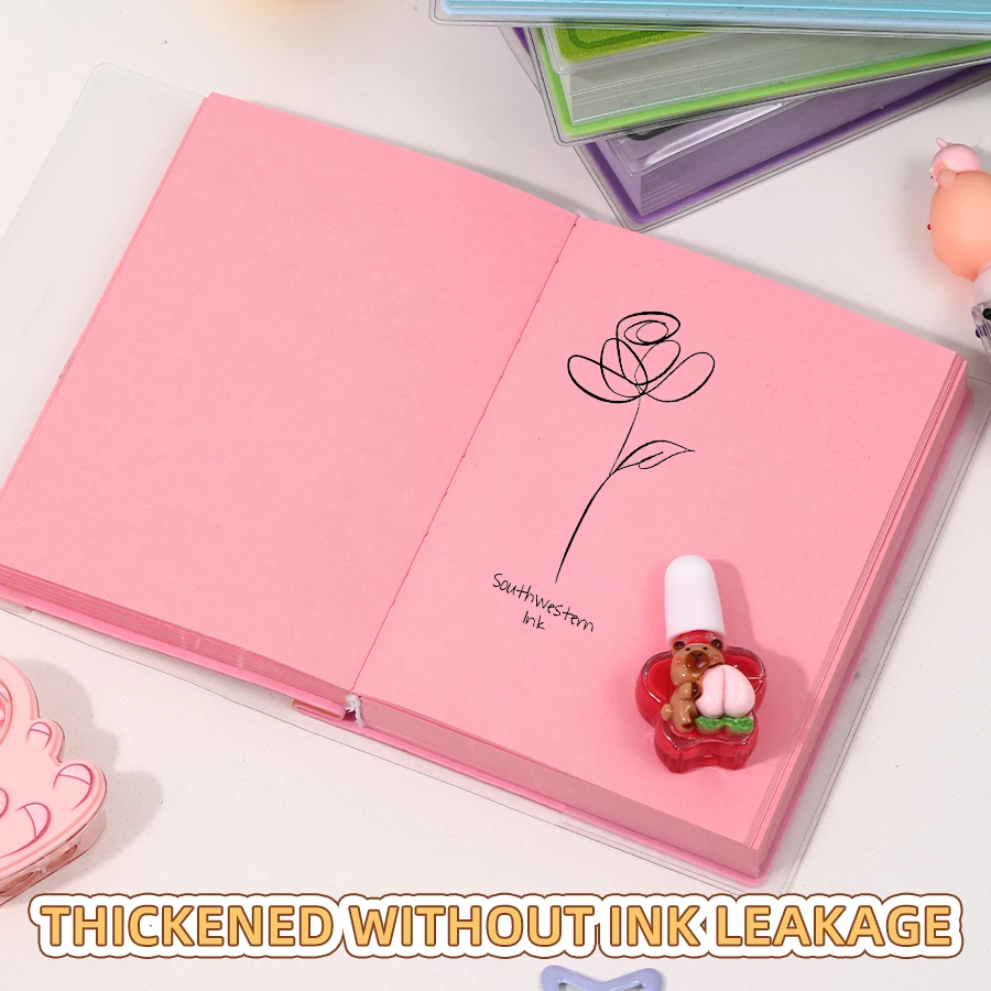 كتيبات يدوية سميكة يمكنك صنعها بنفسك، دفتر ملاحظات فارغ، مذكرات صغيرة محمولة، كتاب تخطيط محمول، كتاب سجل، تخطيط الحياة اليومية، #3