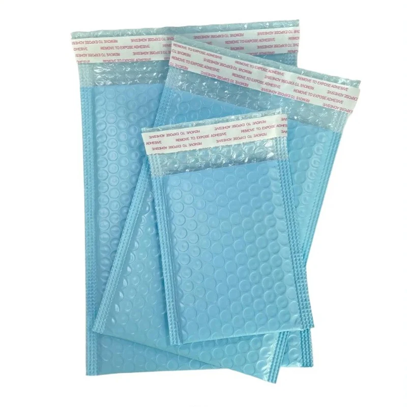 20Pcs Blue Poly Bubble Mailer Self Seal Padded