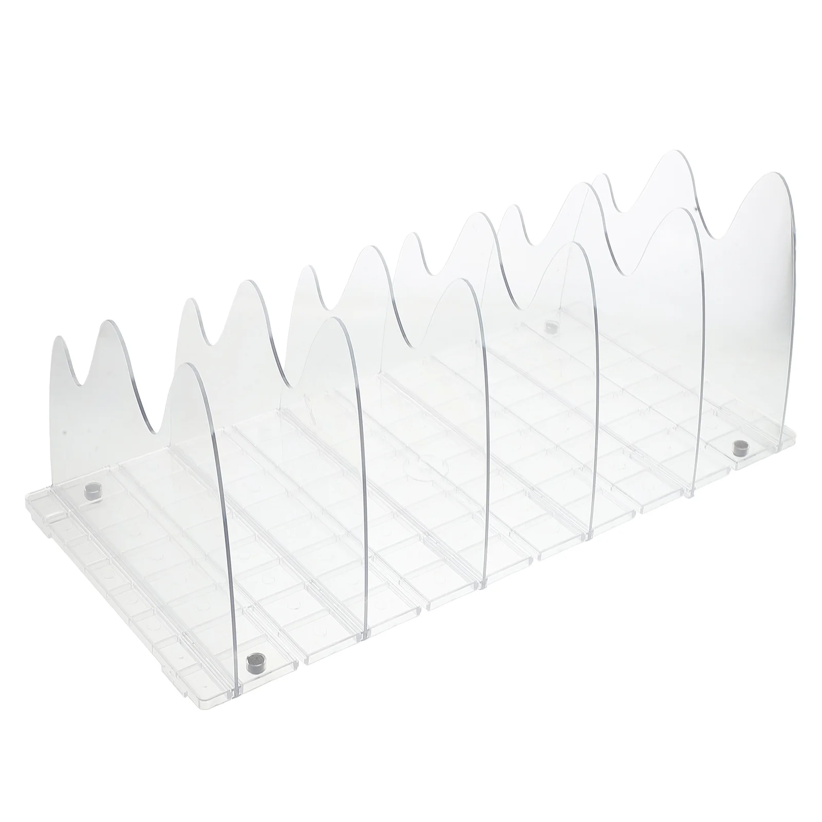 

Clear Acrylic Shelf Dividers Wood Shelves Closet Organizer Adjustable Purse Storage Shelf Divider Purse Dividers for Closet