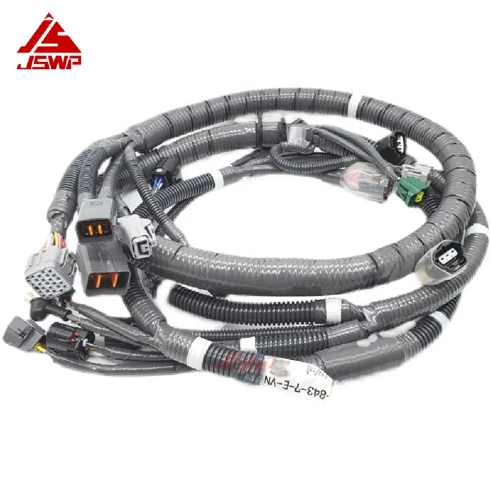 JSWP 1-82641351-4 /1826413514 excavator attachments accessories Construction machinery  SH350-5 6HK1 Engine wiring harness