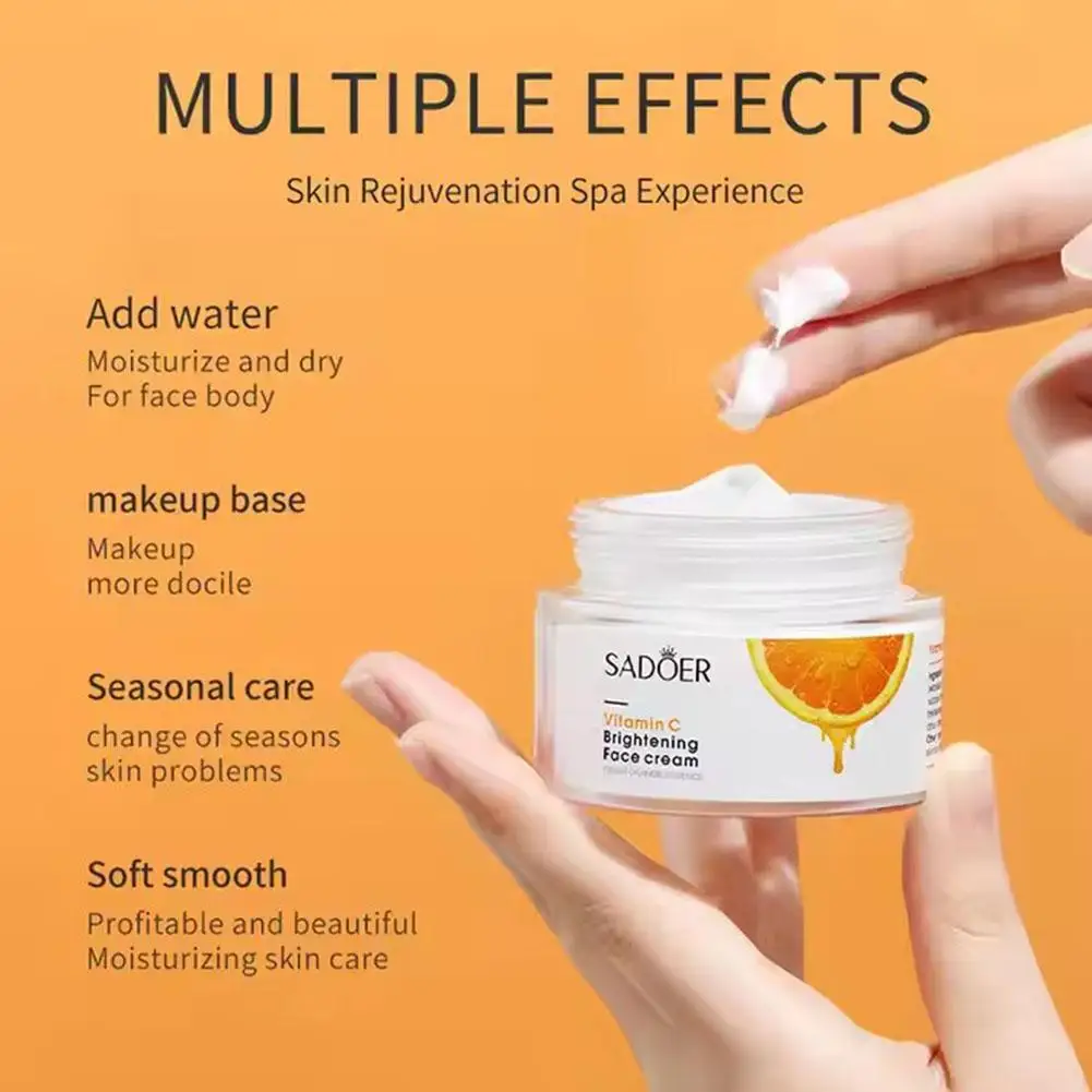 Serum Vitamin C 50G untuk Krim Ketiak Tekstur Kulit Melembabkan Memelihara Membersihkan Kulit Krim Ketiak Wajah