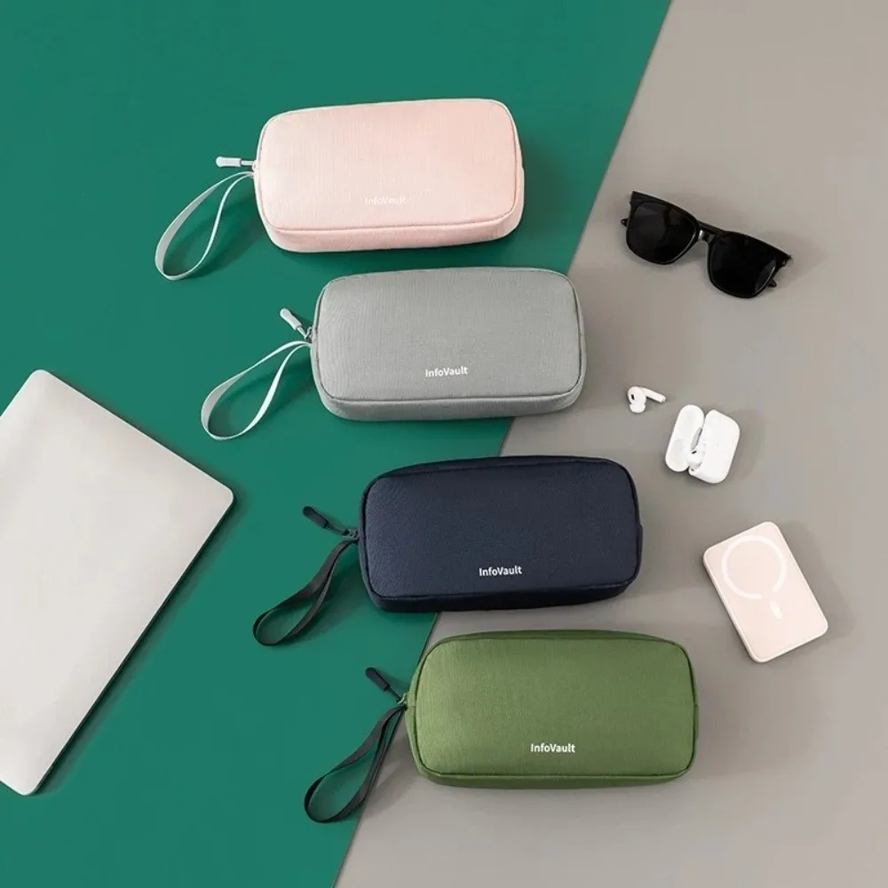 

New Water Resistant Travel Case Oxford Cloth Portable Cable Storage Bag Large Capacity Cable Organizer Electronics Storage