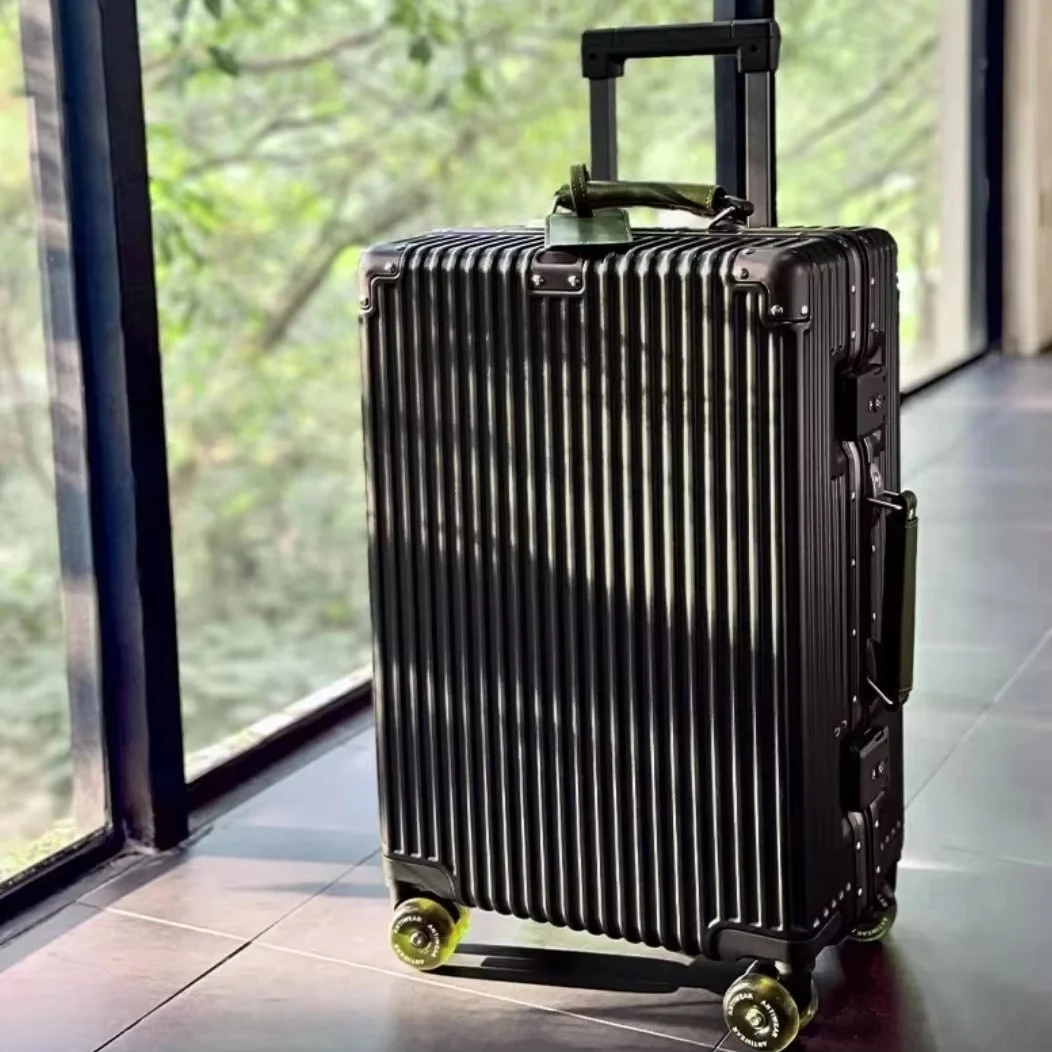 

Новый чемодан с алюминиевой рамой и красочными бесшумными вращающимися колесами, замок TSA, дорожный чемодан на колесиках, 20 дюймов/22 дюйма/24 дюйма/26 дюймов/28 дюймов, чемодан на колесиках