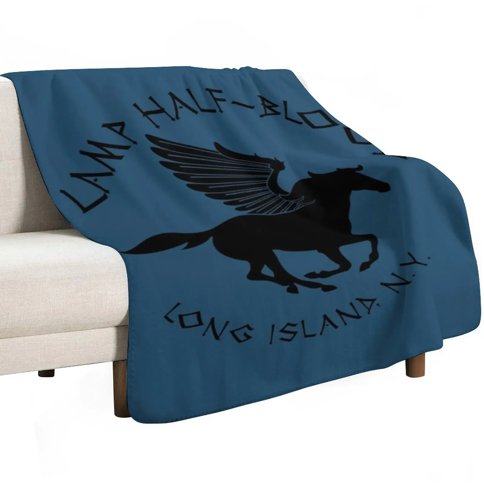 Camp Half-Blood Throw Blanket Sofa Quilt Bed linens Thermal for winter Plaid Decoratives Blankets