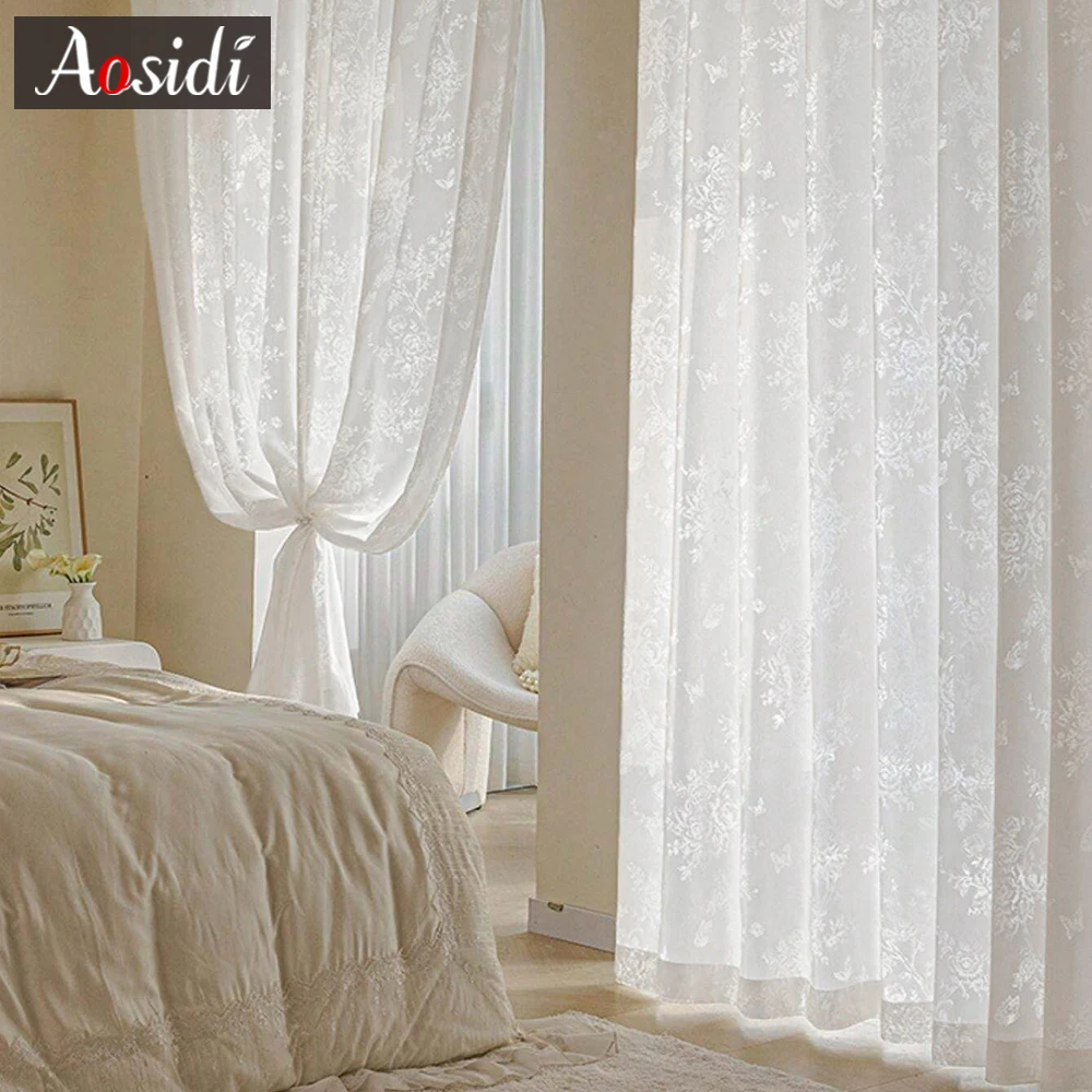 Modern Voile Tulle Curtains fo - огляд і ціна Home Office Rate 2025