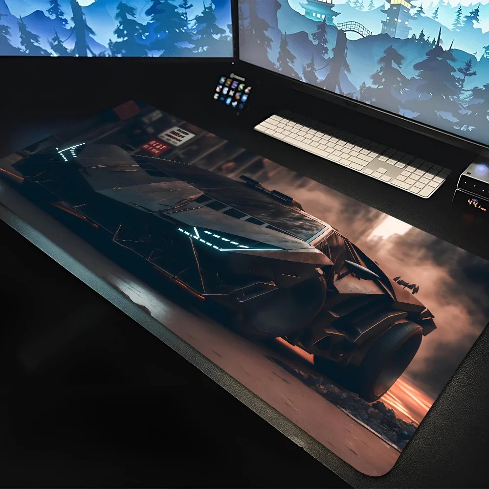 Cool Car Mousepad Mouse Mat Desk Mat With Pad Gaming Accessories Prime Gaming XXL Keyboard Pad Padding Mat