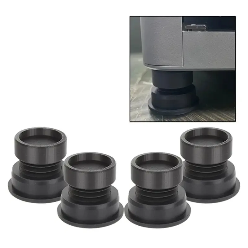 

Улучшенные силиконовые амортизирующие накладки для 3D-принтера Bambu P2S, противоскользящие, износостойкие, для снижения вибрации, 4 шт., обновленный комплект