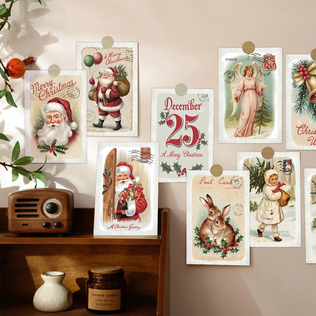 12pçs selo de natal vintage co - Vintage Collectible Stamps avaliação e preço
