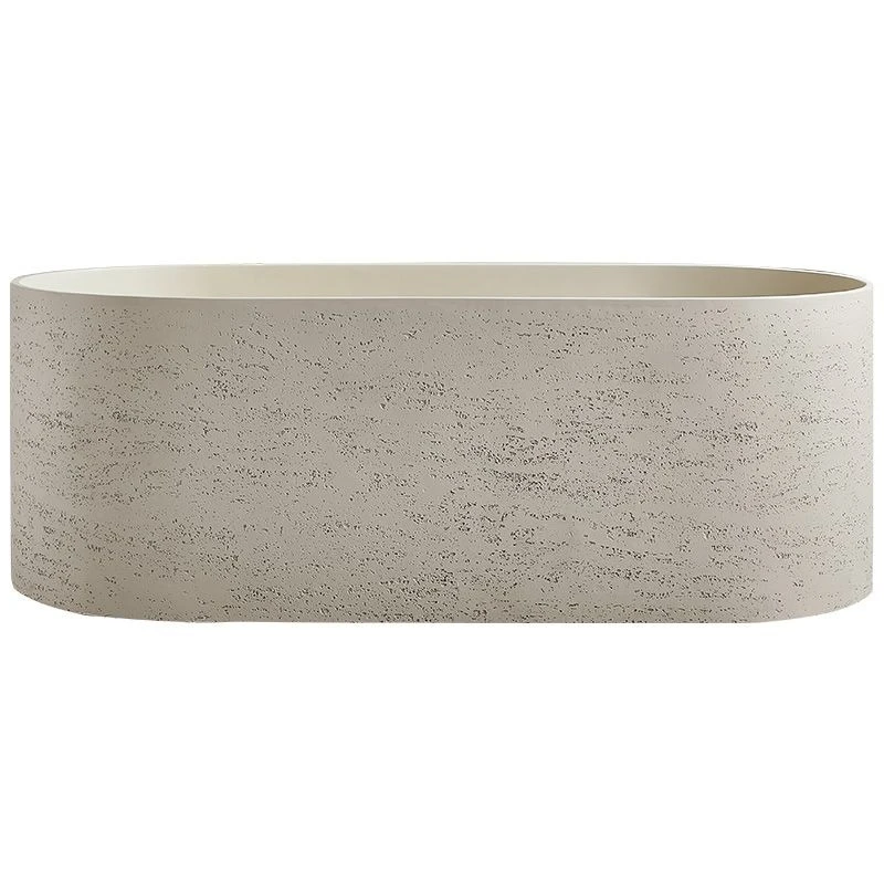 

Wabi Sand Cream Wind Hotel Bath Basin Integrated Independent Creative Personality Art Travertine Bath
