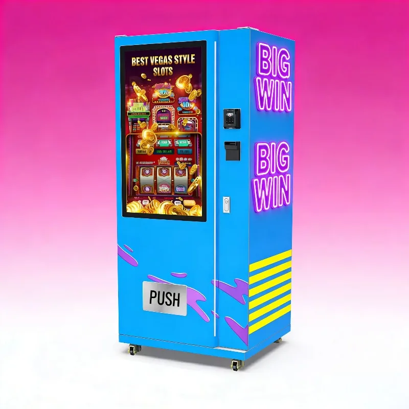 

Custom Lottery Machine Large Screen 24 Lottery Types, Metal Body, Compact, US 1-year Warranty, Airport-specific SDK
