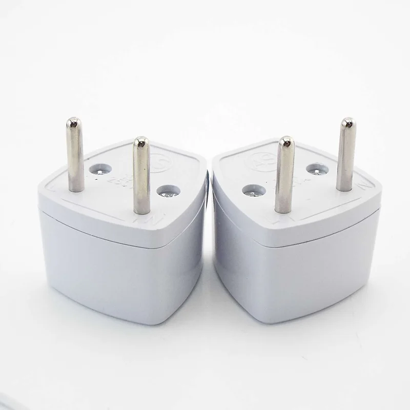 Universal AC Power Ladegerät Adapter Konverter Federweg 2 runde Stift buchse us/uk/au/de/itlay eu Stecker u26