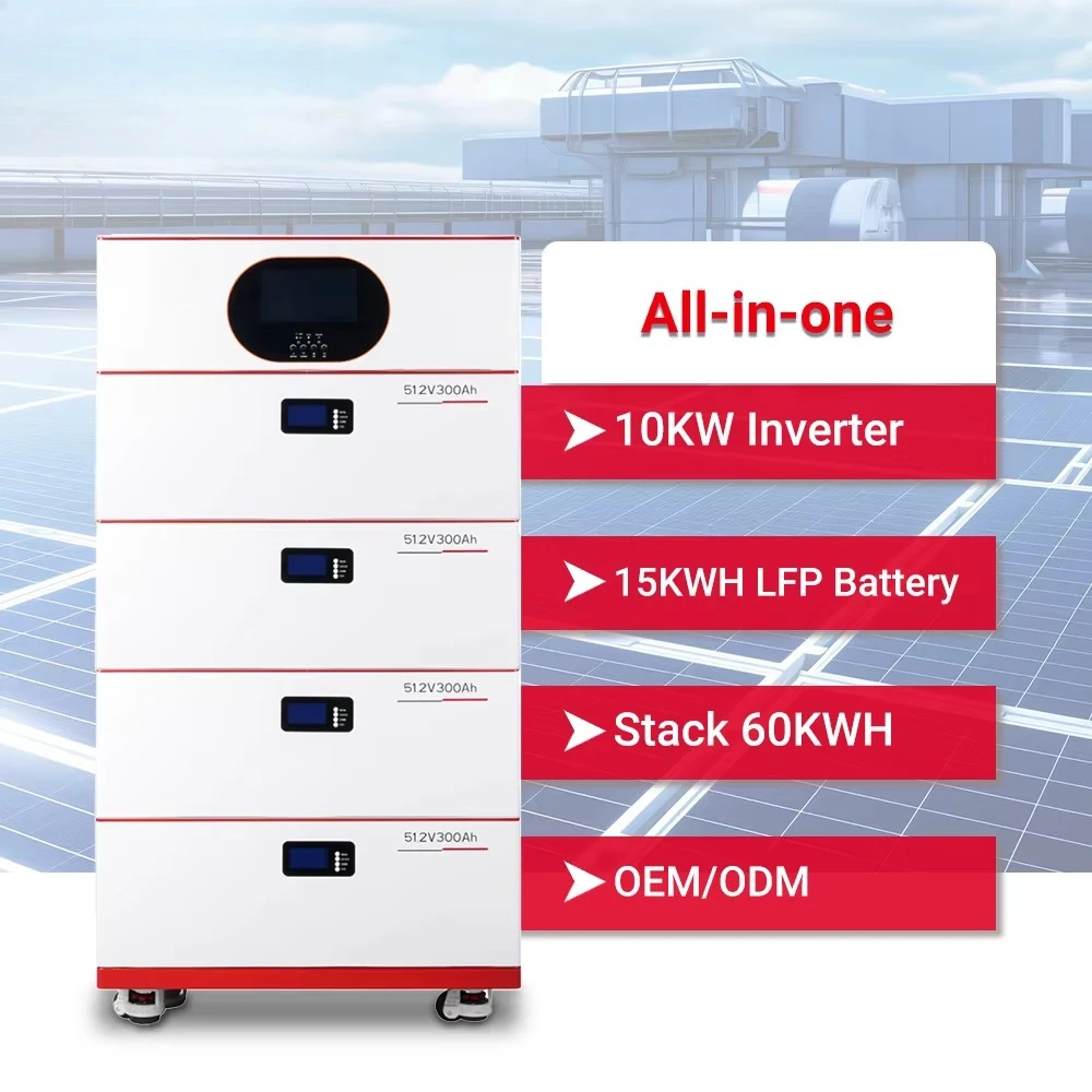 SKE 51.2V 300AH Stacked Lifepo4 Lithium Battery 15KW 30KW 45KW 60KW Home Solar Storage System With 10KW Inverter All in One 48V