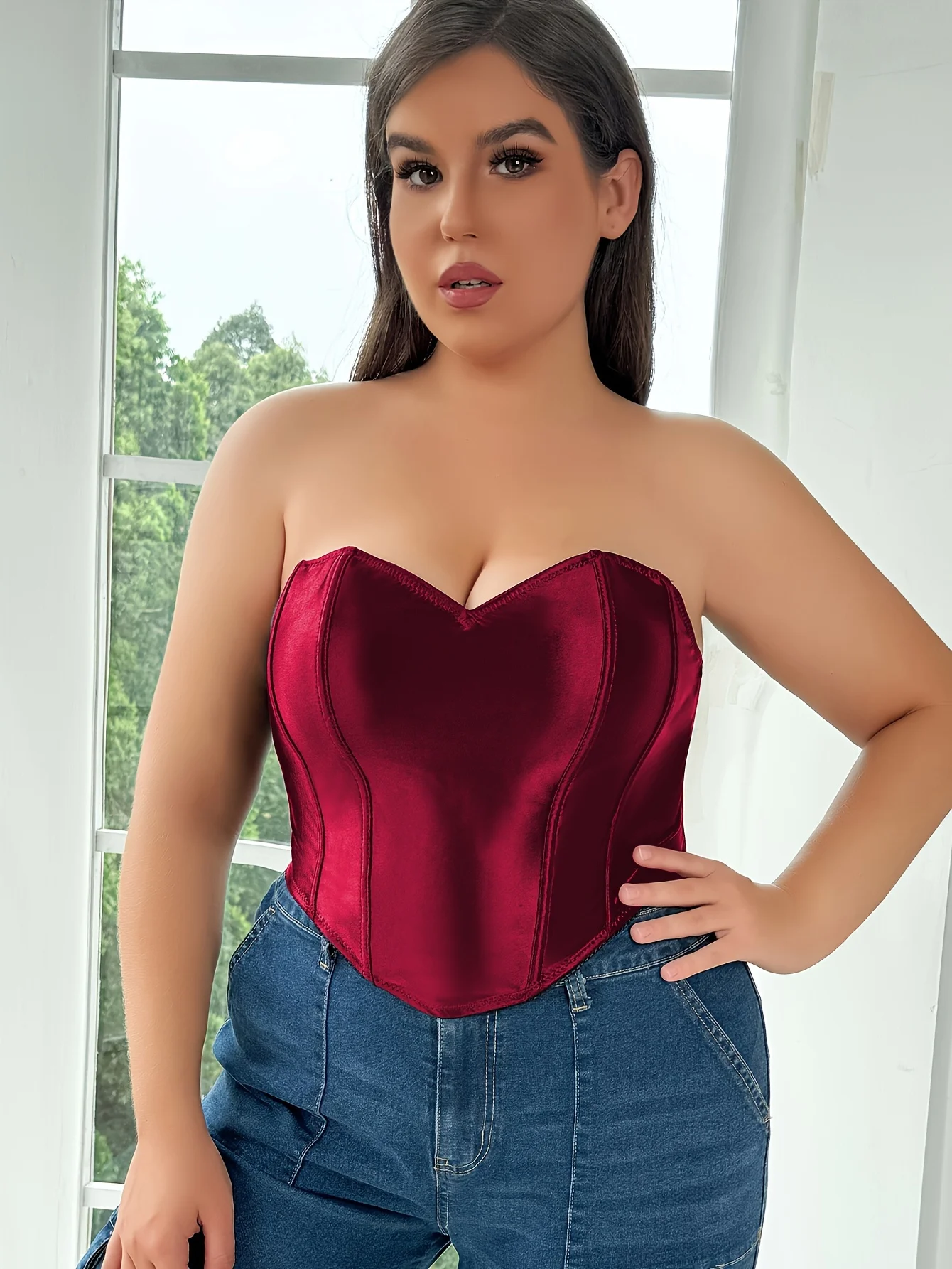 Sexy Women Tube Tops Spring Summer Casual Elegant Female Strapless Vest Skinny Corset Fashion Y2K Street Style Slim Crop Top