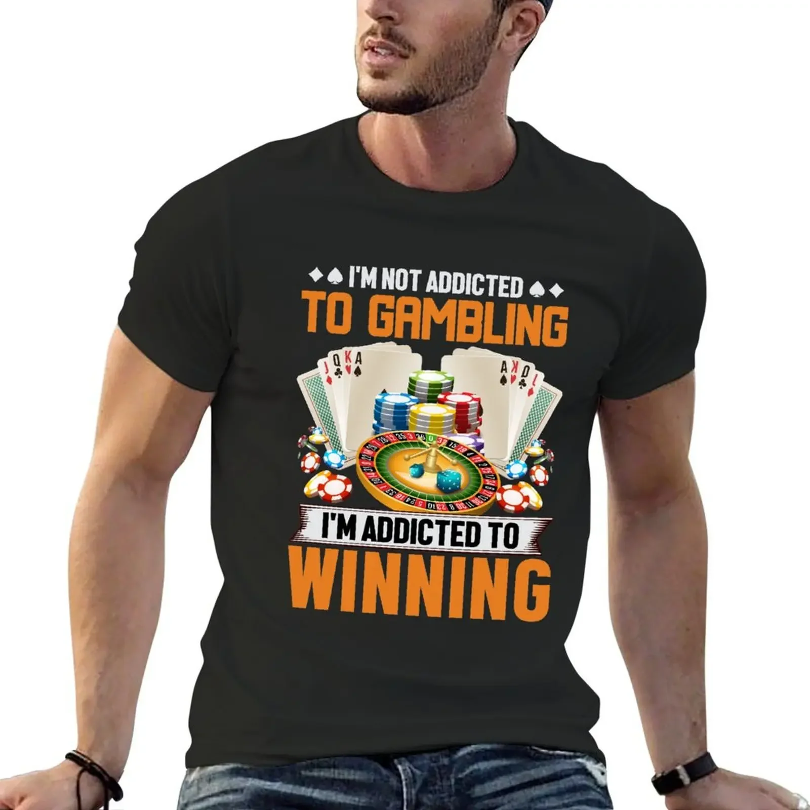 Gambling Shirt - T-Shirt anime tshirt man clothes mens clothing