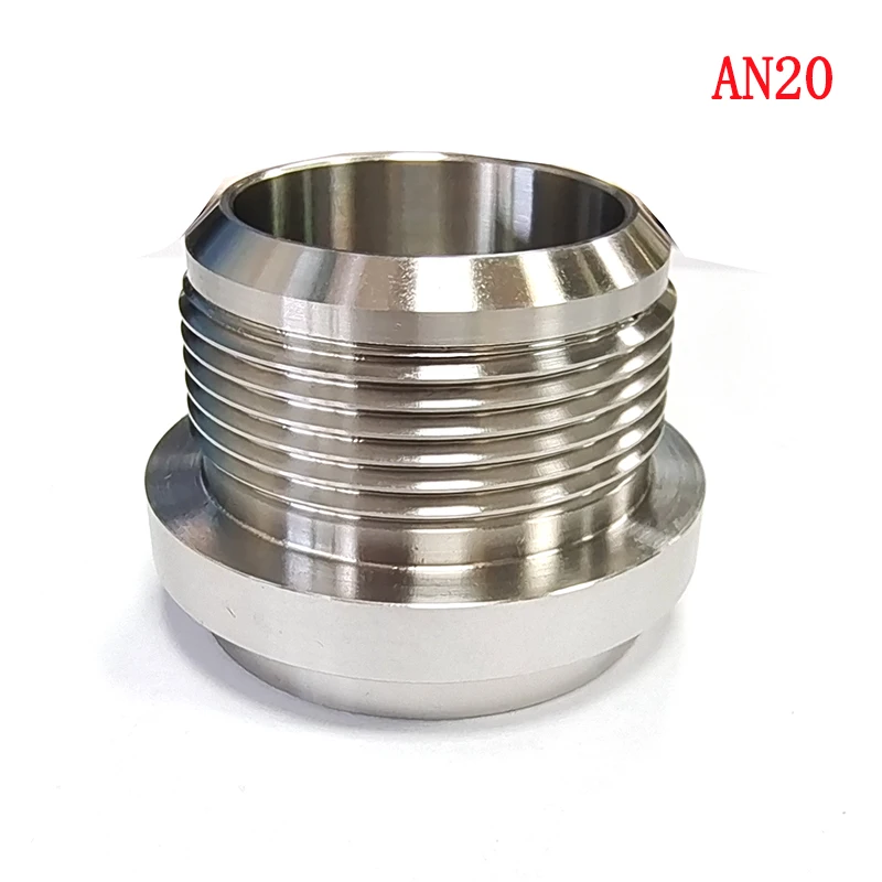 

20AN an20 Weld On Bung Stainless steel Male Flare Weldable Fuel Oil Fitting