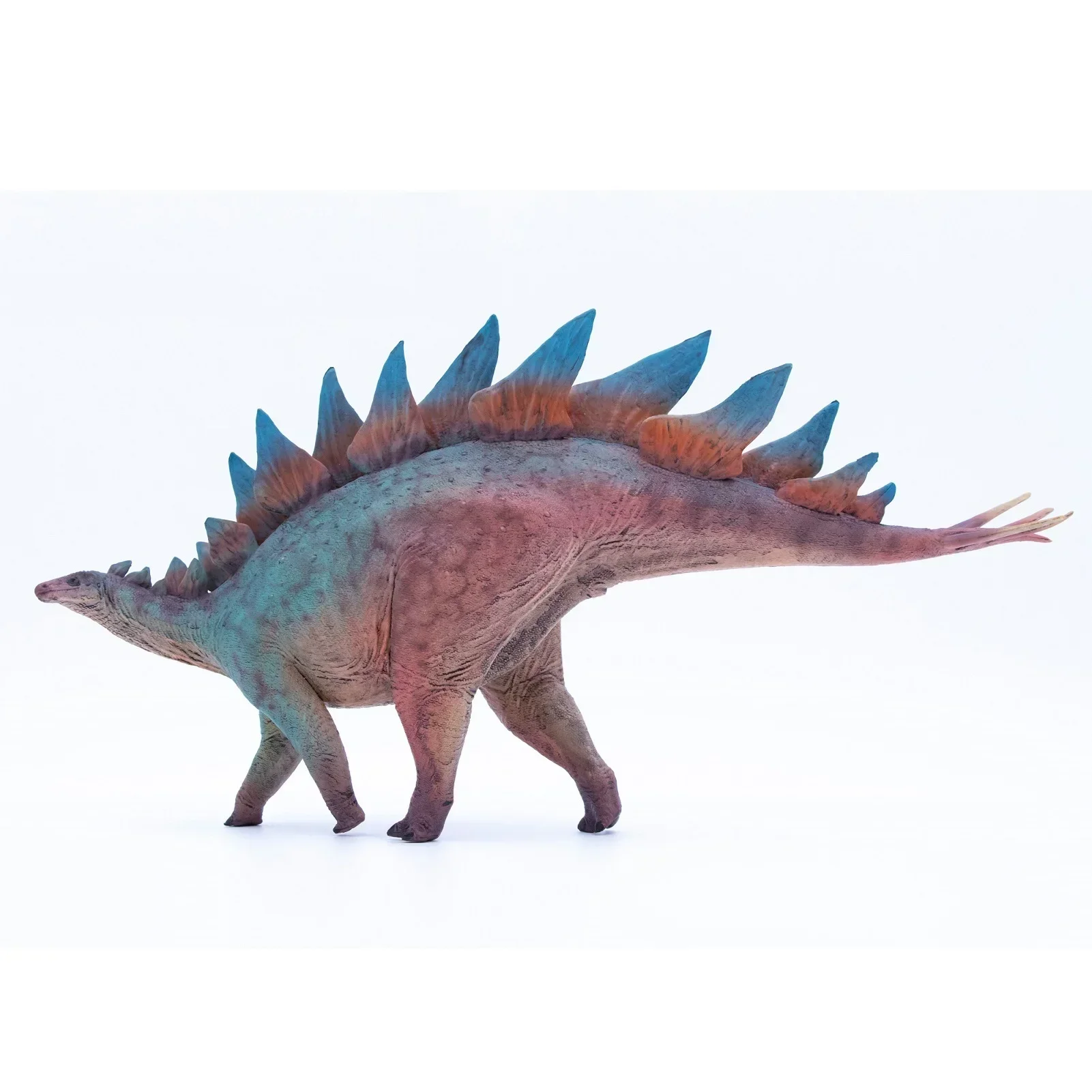 1:35 HAOLONGGOOD mainan Stegosaurus Model hewan akademis