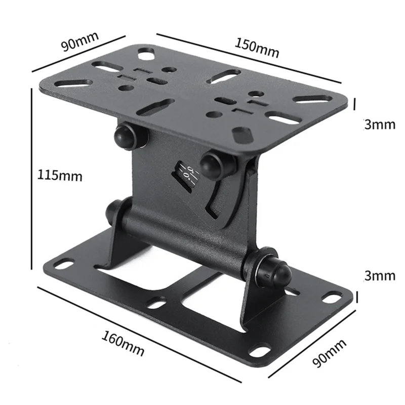 Heavy-Duty Speaker Wall Mount, Universal Adjustable With Tilt And Swivel For Bookshelf-Y47A