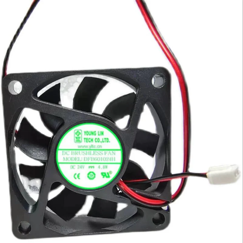 

6010 24v 4.8w DFB601024H two-wire cooling fan