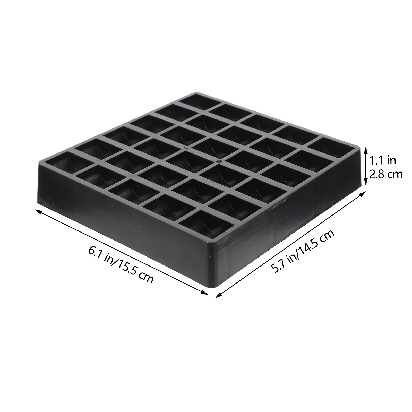 2Pcs Coin Storage Box Premium Plastic Coin Holder Organizer for Coins Change Collection Plastic Storage Case