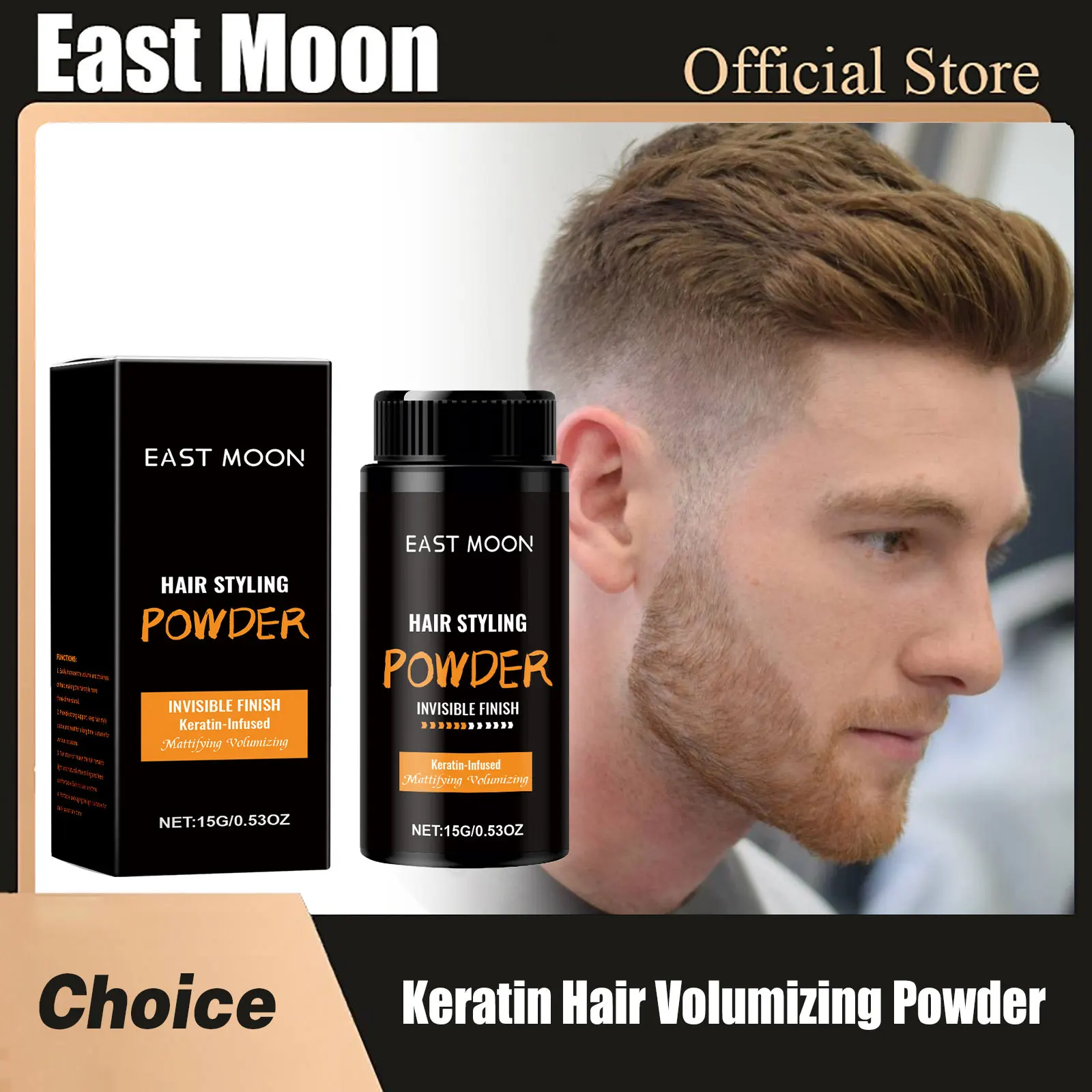 

Keratin Hair Volumizing Powder Strong Holding Improve Regrowth Styling Increase Fluffy Keep Refresh Hair Building Fiber Powders