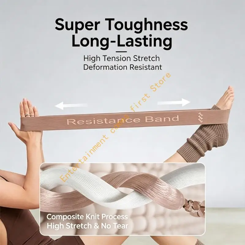 Fabric Resistance Set for Glute Work, Stretch Use and Pilates 55KD